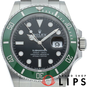 �y�V�i�z�y�� �ۏ؏��z �����b�N�X �T�u�}���[�i�f�C�g �E�H�b�` �O���[�� Submariner Date Green 126610LV SS �����Y���v �u���b�N