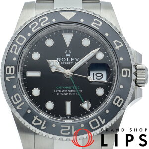 �y�V�i�z�y�� �ۏ؏��z �����b�N�X GMT�}�X�^�[2 �E�H�b�` �I�C�X�^�[ GMT-Master II 126710GRNR SS �����Y���v �u���b�N