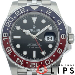 �y�V�i�z�y�� �ۏ؏��z �����b�N�X GMT�}�X�^�[2 �E�H�b�` �W���r���[ GMT-Master II 126710BLRO SS �����Y���v �u���b�N