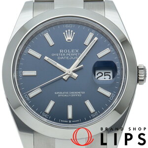 �y�V�i�z�y�� �ۏ؏��z �����b�N�X �f�C�g�W���X�g41 �����Y���v �I�C�X�^�[ �u���[ Datejust 41 Oyster 126300 SS �����Y���v �u���[