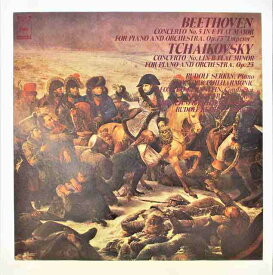 ベートーヴェン チャイコフスキー ピアノ協奏曲 ゼルキン バーンスタイン ニューヨークフィル 中古レコード LP 20220707
