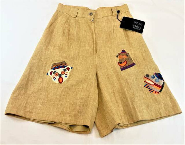 楽天市場】OTTO-GIOIA SPORTS 刺繍入り キュロット サフランイエロー系 