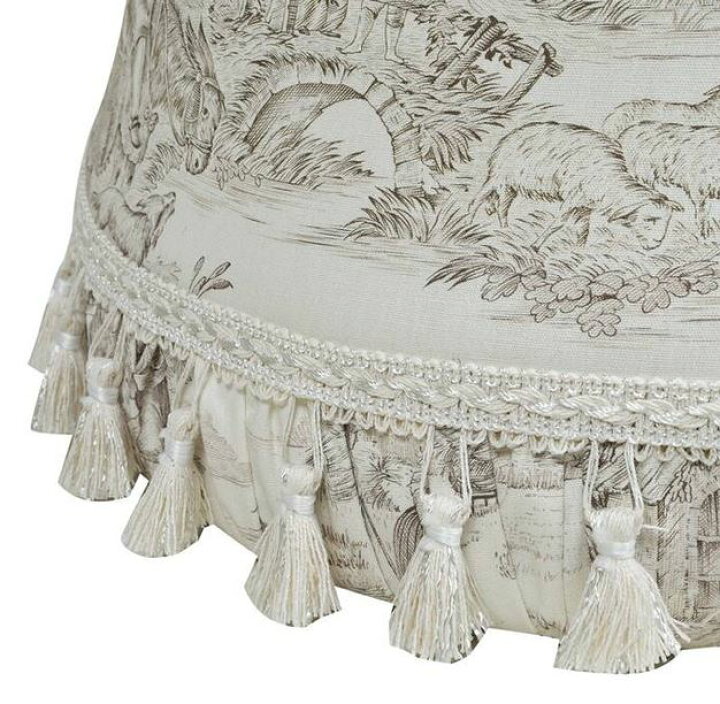 楽天市場】輸入家具 スツール トワルドジュイ Toile de Jouy 