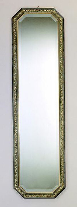 楽天市場】イタリア製 輸入雑貨 ミラー 姿見 ブルー ゴールド 38X138 