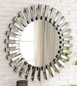 �A���Ƌ� �f�U�C�� �E�H�[���~���[ 80cm �~�` ���r���O�X�^�W�I ���A�� �� ���_�� �N���V�b�N �R���e���|�����[ ��T�C�Y CZ-800 �Ώےn�摗������