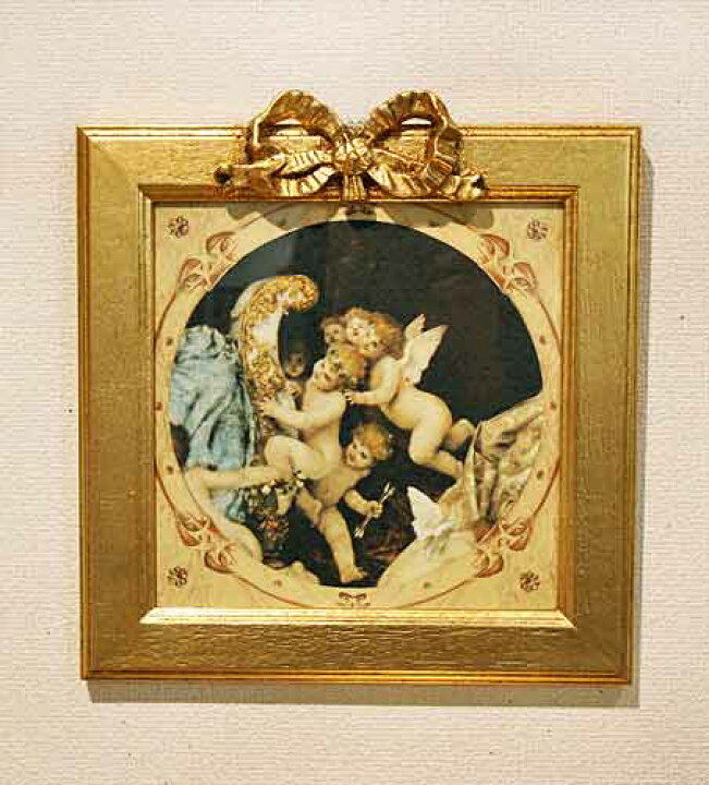 楽天市場】イタリア製 輸入雑貨 額絵 天使 エンジェル アートフレーム 