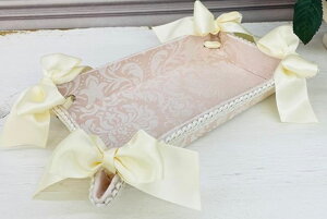 輸入雑貨 トレー ピンク ジェニファーテイラー Haruno-PK Jennifertaylor リボン アクセサリートレー 小物入れ 姫系 32481TY