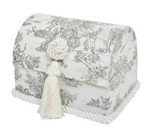 輸入雑貨 小物入れ ジュエリーボックス Toile de Jouy トワル ド ジュイ ジェニファーテイラー Jennifertaylor 宝石箱 33142BX 送料無料