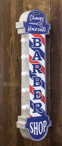 �A���G�� �A�����J���N���V�b�N LED Sign �T�C�� BARBER SHOP ���r���O�X�^�W�I ���A�� �Ŕ� �r���e�[�W �V���r�[ �A���e�B�[�N GB22300 ��������