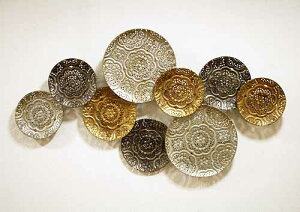 AƋ Wall Deco Gold Silver Bronze gC Ǐ ACA uL S[h Vo[ GM EH[fR[V CILB-12y^i ʁz