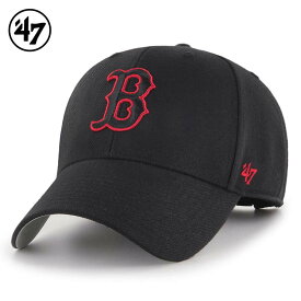 ’47 フォーティセブン FORTYSEVEN MVPキャップ 帽子 Red Sox レッドソックス カラー：Black MLB アメカジ ファッション メンズ レディース ぼうし ハット