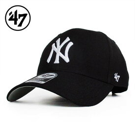 ’47 フォーティセブン FORTYSEVEN MVPキャップ 帽子 Yankees ヤンキース カラー：BLACK MLB アメカジ ファッション メンズ レディース ぼうし ハット