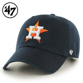 ’47 フォーティセブン FORTYSEVEN '47 CLEAN UP クリーンナップ キャップ 帽子 Astros アストロズ カラー：NAVY ローキャップ アメカジ ファッション メンズ レディース MLB ぼうし ハット