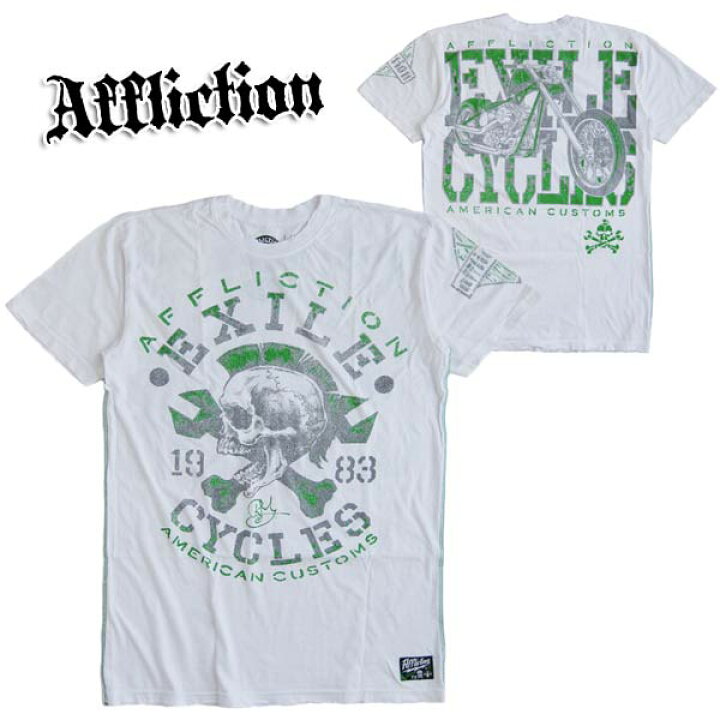 楽天市場】Affliction/アフリクション メンズ半袖Tシャツ「EXILE 