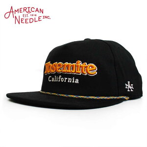 �A�����J���j�[�h�� American Needle �L���b�v �X�q�uYosemite NP Coachella Side�v�J���[�FBLACK �A���J�W �t�@�b�V���� �����Y ���f�B�[�X �ڂ��� �n�b�g