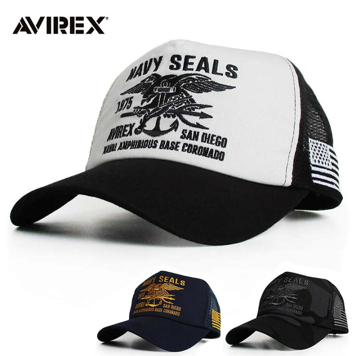 楽天市場】AVIREX アヴィレックス メッシュキャップ 帽子 日本正規 
