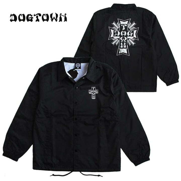 楽天市場】DOGTOWN ドッグタウン ナイロンコーチジャケット「Cross 