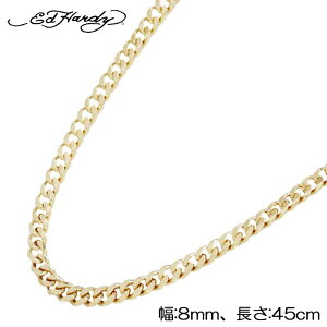(��:8mm�A����:45cm) �약�l�b�N���X �약�`�F�[�� Ed Hardy �G�h�n�[�f�B�[�L�w�C�l�b�N���X �L�w�C�`�F�[�� �S�[���h ���� �ɑ� 6�� �약 �l�b�N���X �`�F�[�� �^�J brass edhady �G�h�n�[�f�B EDHARDY