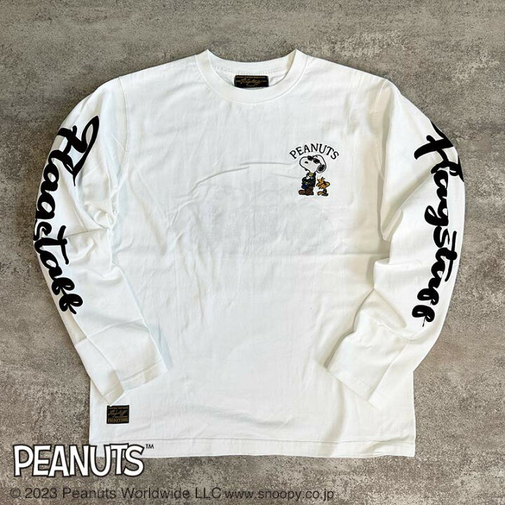 楽天市場】SNOOPY/スヌーピー メンズ 長袖Tシャツ（ロンT） FLAGSTAFF 