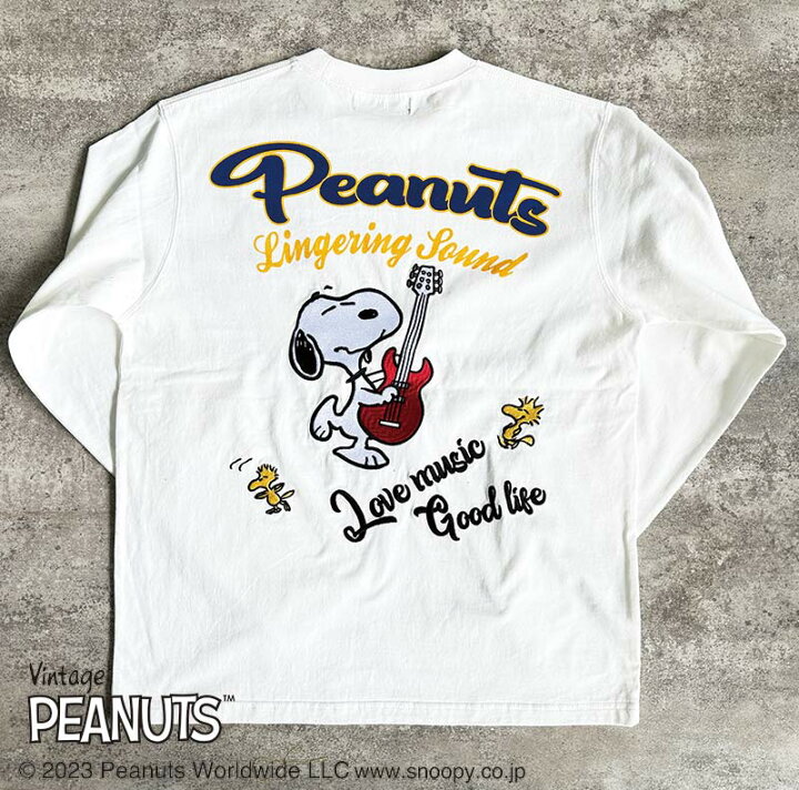 楽天市場】SNOOPY/スヌーピー メンズ 長袖Tシャツ（ロンT） FLAGSTAFF 