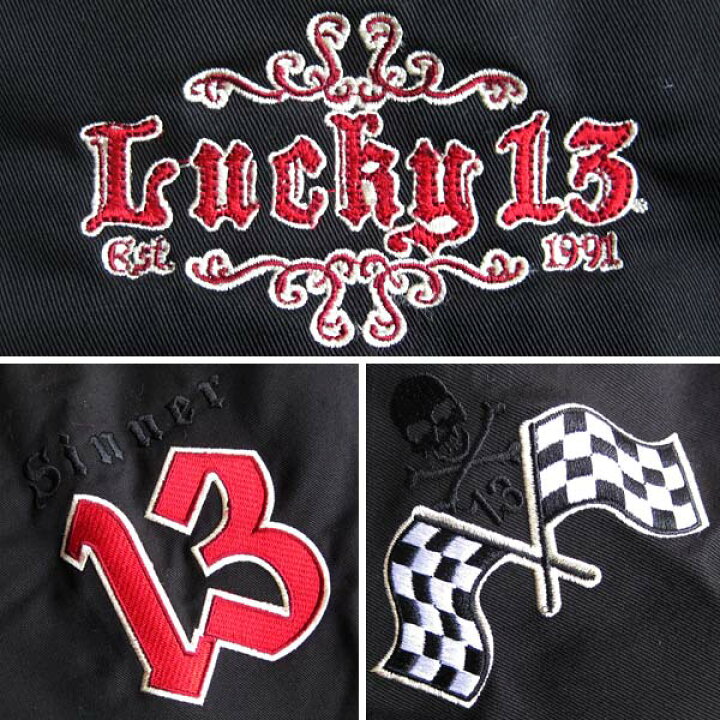 楽天市場】LUCKY13（ラッキーサーティーン/ラッキー13） メンズ中綿 