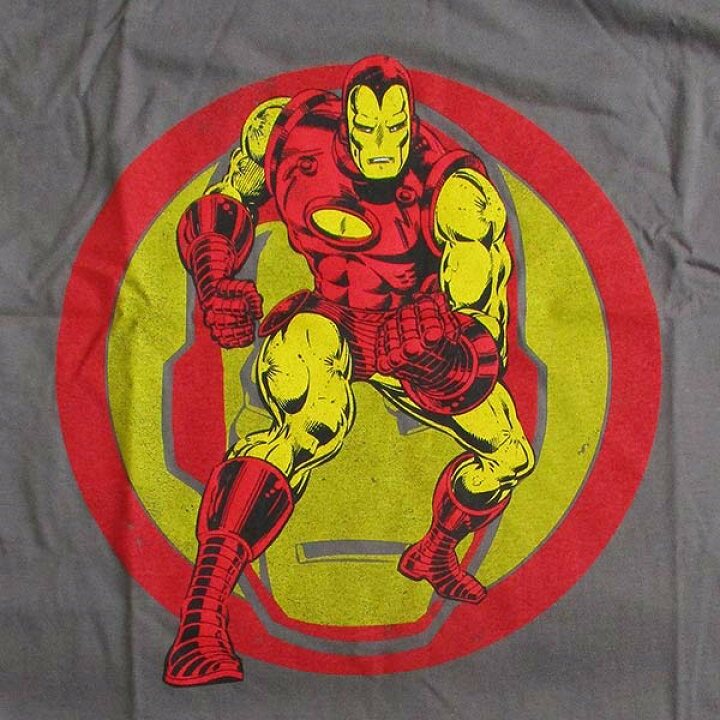 楽天市場】アイアンマン Iron Man メンズ半袖Tシャツ MARVEL マーベル  