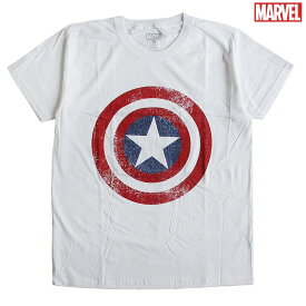 Captain America キャプテン・アメリカ 半袖Tシャツ MARVEL マーベル アメコミ メンズ レディース 正規ライセンス品