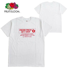 フルーツオブザルーム FRUIT OF THE LOOM 半袖Tシャツ レディース メンズ ユニセックス ブランド かわいい ロゴ