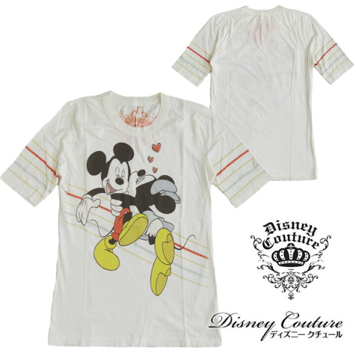 楽天市場 Disney Couture ディズニークチュール レディース半袖tシャツ Minnie Loves Mickey Ll Factory 楽天市場 Disney Couture ディズニークチュール レディース半袖tシャツ Minnie Loves Mickey Ll Factory