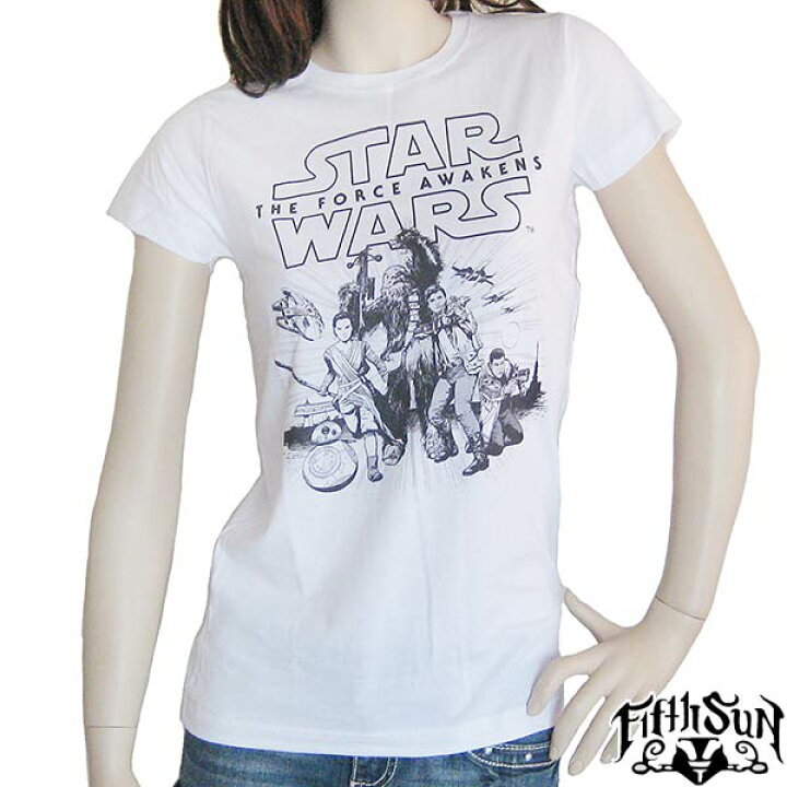 楽天市場 Star Wars スターウォーズ レディース半袖ｔシャツ Fifth Sun フィフス サン 正規ライセンス品 Ll Factory