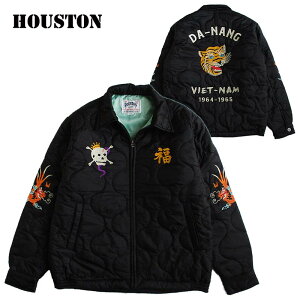 HOUSTON �q���[�X�g�� �����Y �i�C���� �x�g�i���W���P�b�g �x�g�W���� �X�J�W���� �X�[�x�j�A�W���P�b�g �J���[�FBLACK �� �h�J �A�E�^�[ ���J�r���[ Rockabilly 50's �A���J�W �t�@�b�V���� �t �H 