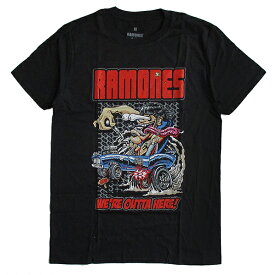 ラモーンズ RAMONES メンズ半袖Tシャツ ロックTシャツ バンドTシャツ パンク PUNK 正規ライセンス品 送料無料