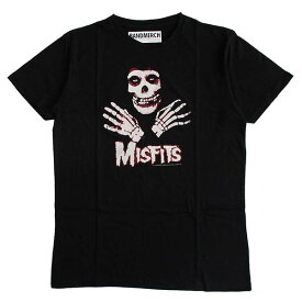 MISFITS ミスフィッツ メンズ半袖Tシャツ ロックTシャツ バンドTシャツ パンク PUNK 正規ライセンス品 送料無料