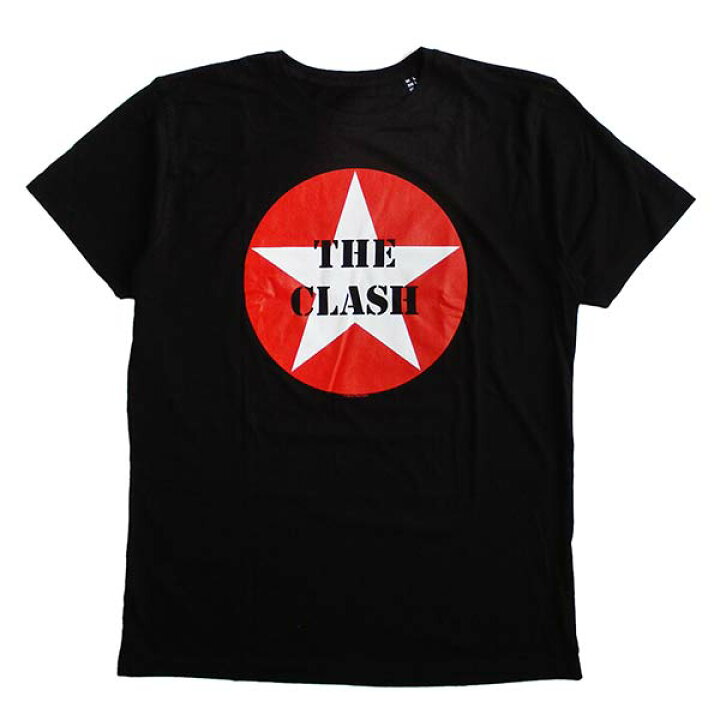 楽天市場】THE CLASH ザ・クラッシュ メンズ半袖Tシャツ 「Star Badge 