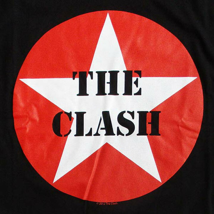 楽天市場】THE CLASH ザ・クラッシュ メンズ半袖Tシャツ 「Star Badge 
