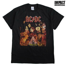 AC/DC メンズ半袖Tシャツ ロックTシャツ バンドTシャツ Impact Merchandising/インパクトマーチャンダイジング 正規ライセンス品 送料無料