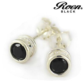 Roen BLACK/ロエンブラック スタッドピアス シルバー925 メンズアクセサリー/正規ライセンス品 SALE