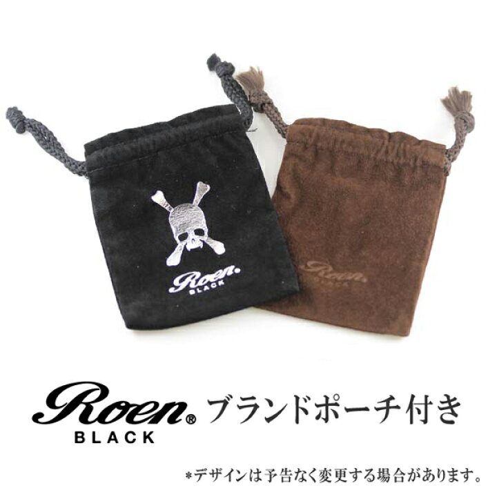 楽天市場】Roen BLACK/ロエンブラック スカルチャームネックレス 