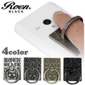 Roen BLACK/ロエンブラック スマートフォンリング スマホリング スタンド スマホアクセサリー 落下防止 SALE