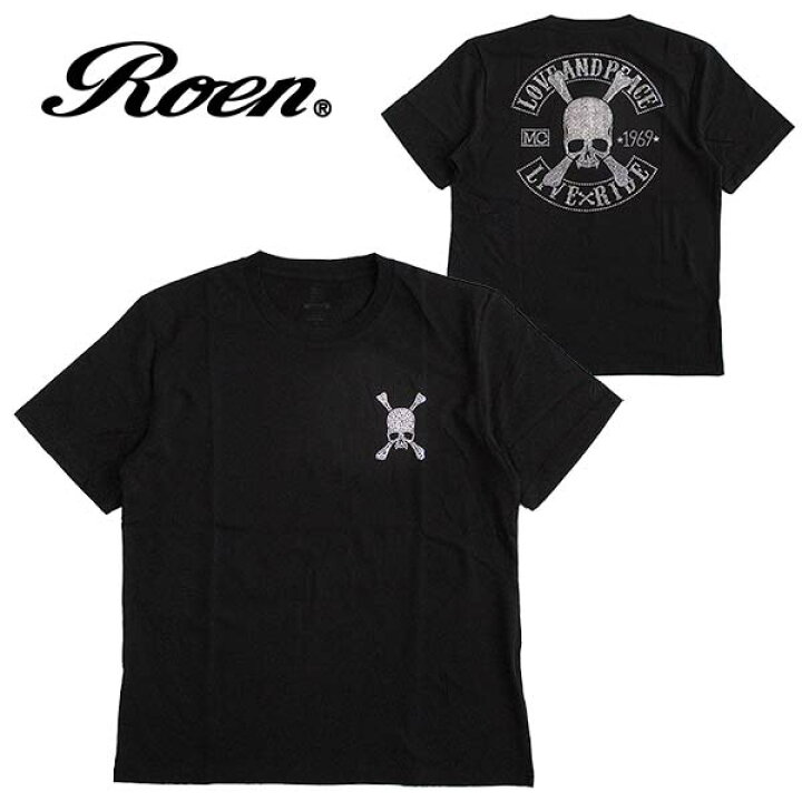 楽天市場】Roen ロエン メンズ 半袖Tシャツ カラー：BLACK レディース 