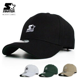 STARTER BLACK LABEL スターターブラックレーベル 6パネル キャップ 帽子 4カラー メンズ レディース