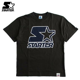 STARTER スターター 半袖Tシャツ カラー：スミクロ メンズ レディース ユニセックス ロゴ ストリート SALE