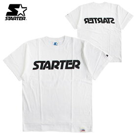 STARTER スターター 半袖Tシャツ カラー：WHITE メンズ レディース ユニセックス ロゴ ストリート SALE