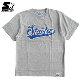 STARTER スターター 半袖Tシャツ カラー：ミックスグレー メンズ レディース ユニセックス ロゴ ストリート