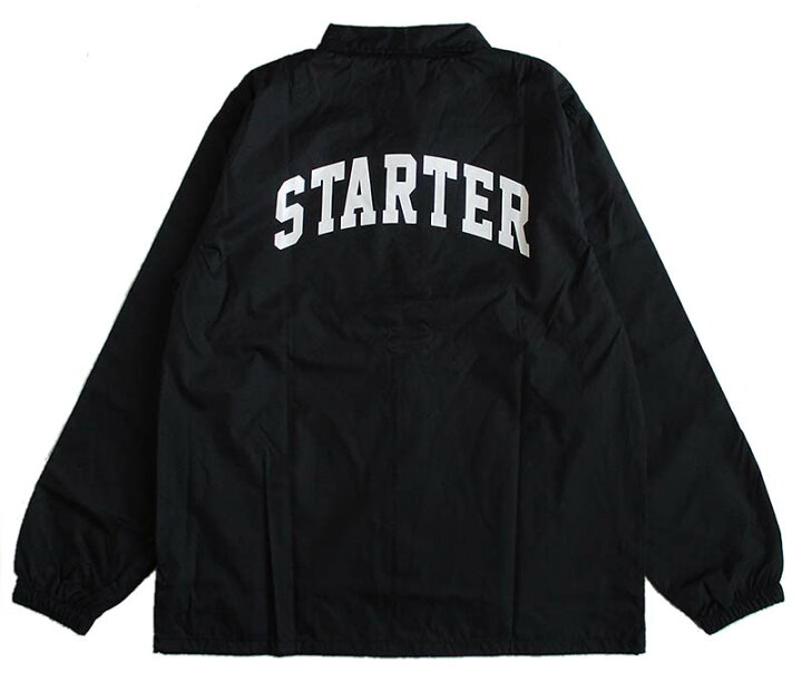 楽天市場】STARTER スターター ロゴ入り ナイロン コーチジャケット 