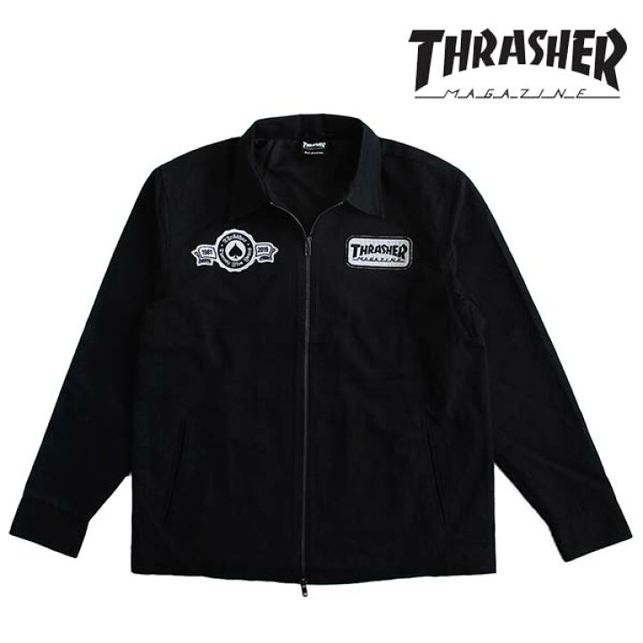 楽天市場】THRASHER/スラッシャー メンズ ジャケット/スウィングトップ 