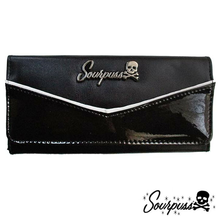 楽天市場】Sourpuss Clothing/サーパスクロージング 三つ折り長財布 