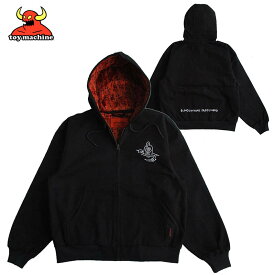 toy machine トイマシーン メンズ ダックパーカー 「BLOOD SUCKING DUCK PARKA」BLACK 日本正規ライセンス商品 ジャンバー ブルゾン アウター 送料無料