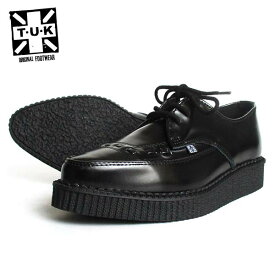 TUK/ティーユーケー ラバーソール/ポインテッドトゥ メンズ 「POINTED TOE CREEPERS」 A8533 靴 スニーカー 厚底 パンク ロカビリー レディース ファッション モッズ 送料無料