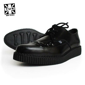 TUK/ティーユーケー ラバーソール/ポインテッドトゥ メンズ 「POINTED TOE CREEPERS」 A8533 新ソール（軽量化）モデル 靴 スニーカー 厚底 パンク ロカビリー レディース ファッション モッズ 送料無料